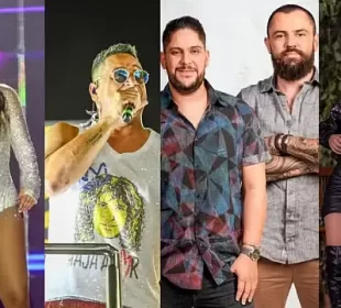 Ivete Sangalo, Xanddy Harmonia, Jorge & Mateus e mais: confira a ordem das atrações do último dia do Festival Virada Salvador — Foto: Joilson Cesar/Ag. Picnews/Marcio Reis/AGNews/Arte/g1/Redes sociais