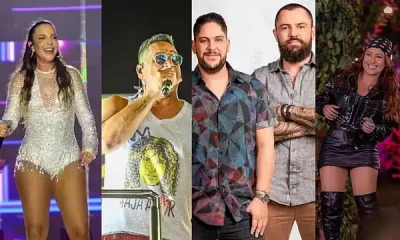Ivete Sangalo, Xanddy Harmonia, Jorge & Mateus e mais: confira a ordem das atrações do último dia do Festival Virada Salvador — Foto: Joilson Cesar/Ag. Picnews/Marcio Reis/AGNews/Arte/g1/Redes sociais