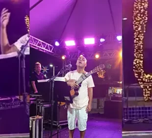 Miro Baia faz show em programação de Natal na Praça Abrantes na segunda-feira (22)