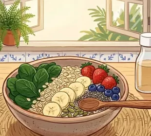 prato com alimentos