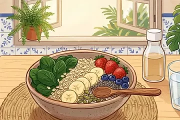 prato com alimentos