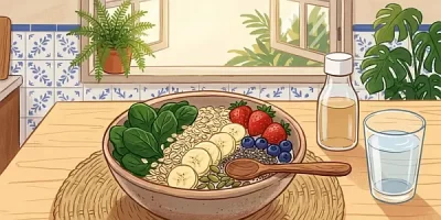 prato com alimentos